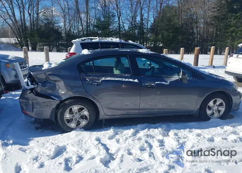 2015 Honda Civic Lx из США, поврежденный, VIN 2HGFB2F59FH509609